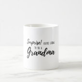 Überraschung Sie werden eine Oma Kaffeetasse (Mittel)