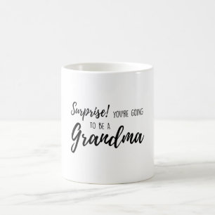 Überraschung Sie werden eine Oma Kaffeetasse