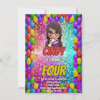 Überraschung Stille geheime Geburtstagsfeier laden Einladung