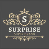Überraschung Super-Brand Luxus Hochzeitsfeier mode Aufkleber (Vorderseite)