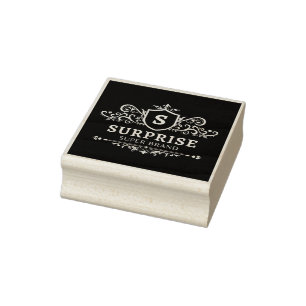 Überraschung Super-Brand Luxus Hochzeitsfeier mode Gummistempel