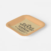 Überraschung Super-Brand Luxus Hochzeitsfeier mode Pappteller (Gewinkelt)