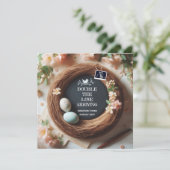 Überraschung Twins-Offenbarung, Zwillingsschwanger Ankündigung (Stehend Vorderseite)