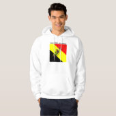 Überraschung, Überraschung Belgien Sieger Hoodie (Vorne ganz)