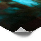 Überraschung, von einer Tür aus zu springen Poster (Ecke)