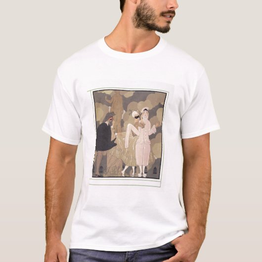 Überraschung (w/c auf Papier) T-Shirt (Vorderseite)