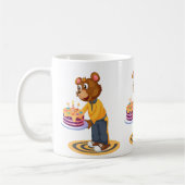 Überraschung zum Geburtstag Bär Kaffeetasse (Links)