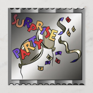 Überraschungs-Geburtstags-Party Einladungen