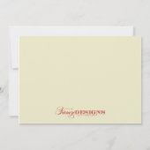 Überraschungs-Party Einladung (Rückseite)