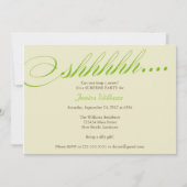 Überraschungs-Party Einladung (Vorderseite)