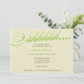 Überraschungs-Party Einladung (Stehend Vorderseite)