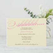 Überraschungs-Party Einladung (Stehend Vorderseite)