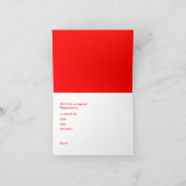 Überraschungs-Party Einladung: Comicspracheblase Einladung (Innenseite)