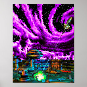 Überraschungsangriff (11" x 14") Art Print Poster