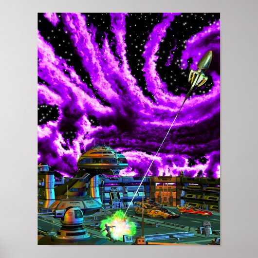 Überraschungsangriff (11" x 14") Art Print Poster (Vorne)