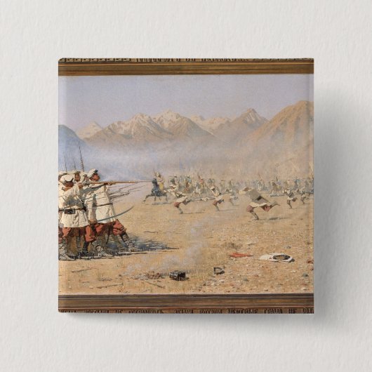 Überraschungsangriff, 1871 button (Vorderseite)