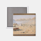 Überraschungsangriff, 1871 magnet (Vorderseite/Rückseite)