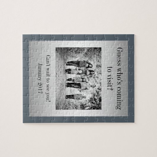 Überraschungsbesuch Puzzle (Horizontal)