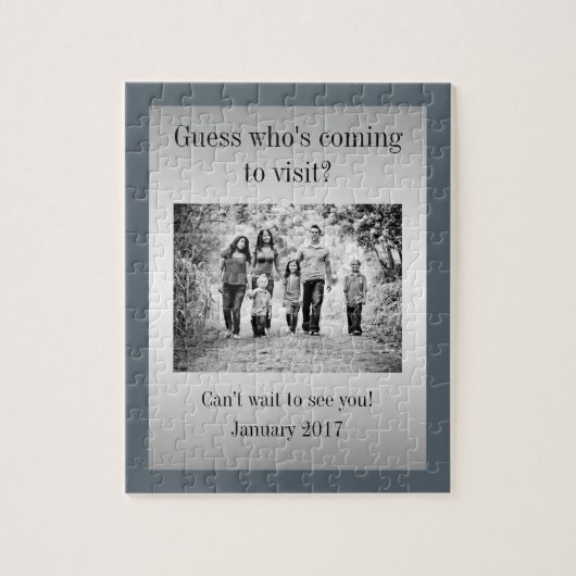 Überraschungsbesuch Puzzle (Vertikal)