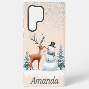 Überraschungsbesucher des Schneemanns Samsung Galaxy Hülle