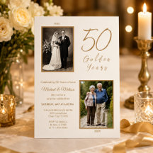 Überraschungseinladung zum 50. Jubiläumsfoto