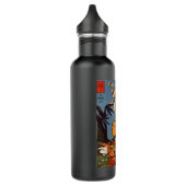 Überraschungsgeschenk Zauberer für Oz Halloween Ur Edelstahlflasche (Links)