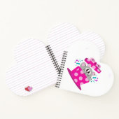 Überraschungsherz Notizblock (Innenseite)