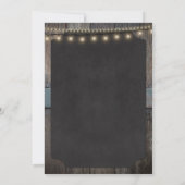 Überraschungsjubeln und Biere 80. Geburtstag Einla Einladung (Rückseite)