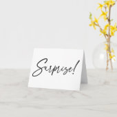 Überraschungsjungkarte Karte (Gelbe Blume)