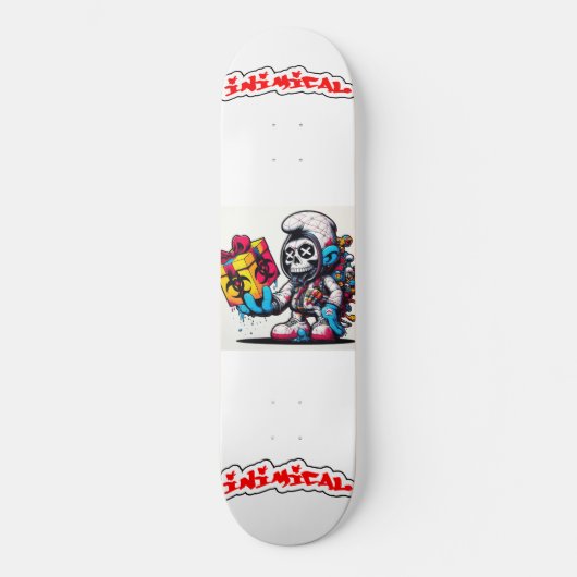 Überraschungspaket Skateboard (Vorderseite)