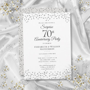 Überraschungsparty 70. Hochzeitstag Einladung