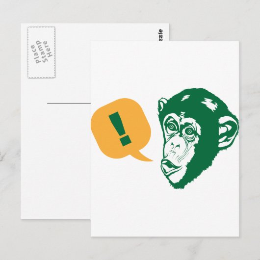 Überraschungsschlupf Postkarte (Vorne/Hinten)