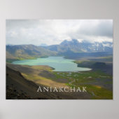 Überraschungssee, Aniakchak NMP, Alaska Poster (Vorne)