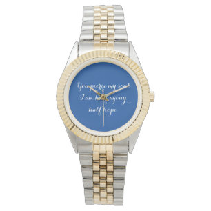 Überredung romantischer Brief Armbanduhr