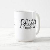 Überreich Gesegnet Kaffeetasse (VorderseiteRechts)