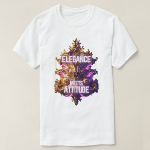 Überreiche Opulenz - Eleganz trifft auf Haltung T-Shirt