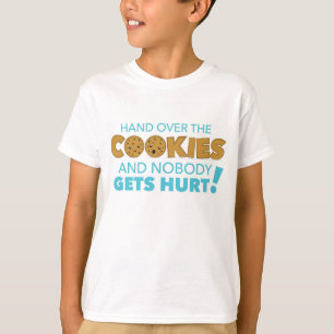 Überreichen Sie den Plätzchen-T - Shirt