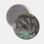 überreichen Sie die Mahlzeiten! Magnet (Vorderseite/Rückseite)