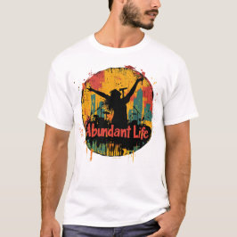 Überreichlich lebende Sings (Vorderseite) T-Shirt