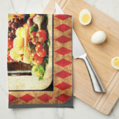 Überreichlich Tabelle gestört digital Geschirrtuch (Viertel Falte)