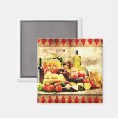 Überreichlich Tabelle gestört digital Magnet (Vorderseite/Rückseite)