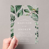 Überreichliche Blumenbeete Acryleinladungen (Insitu (Handheld))