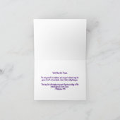 Überreichliche Grace - Eine Christliche Dankeskart Dankeskarte (Innenseite)