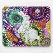 Überreichliche Kaninchen Mousepad (Vorne)