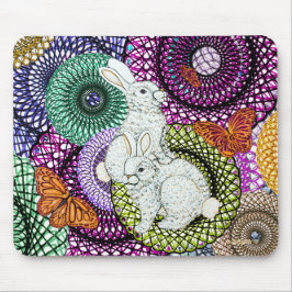 Überreichliche Kaninchen Mousepad