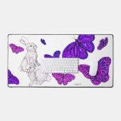 Überreichliche Kaninchen Schreibtischunterlage (Tastatur & Maus)