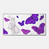 Überreichliche Kaninchen Schreibtischunterlage (Vorderseite)