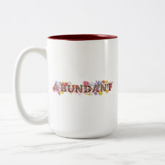 Überreichlicher Frauenrückzug Zweifarbige Tasse