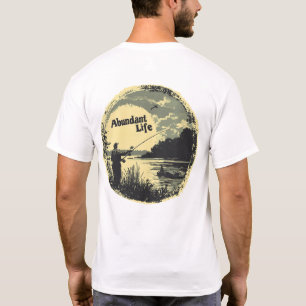 Überreichliches lebenslanges T-Shirt (hinten)