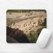 Überreste der indischen Klippenwohnungen des Mousepad (Mit Mouse)